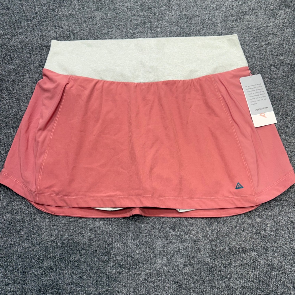 Anook Athletics Birdie Maternity Skort XL 16 Redwood Pink Activewear
